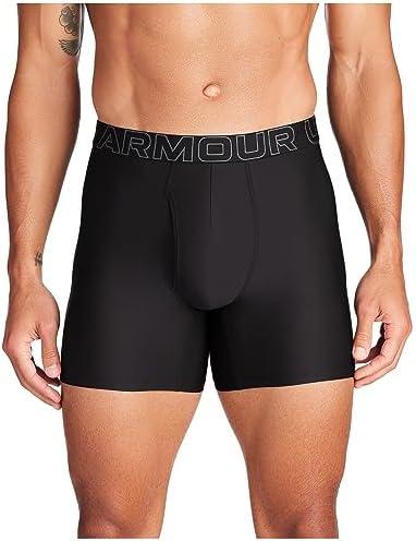 Under Armour Men's Multi-Pack Performance Tech Mesh Boxerjock Brief, 6" Inseam, All-Day Comfort L