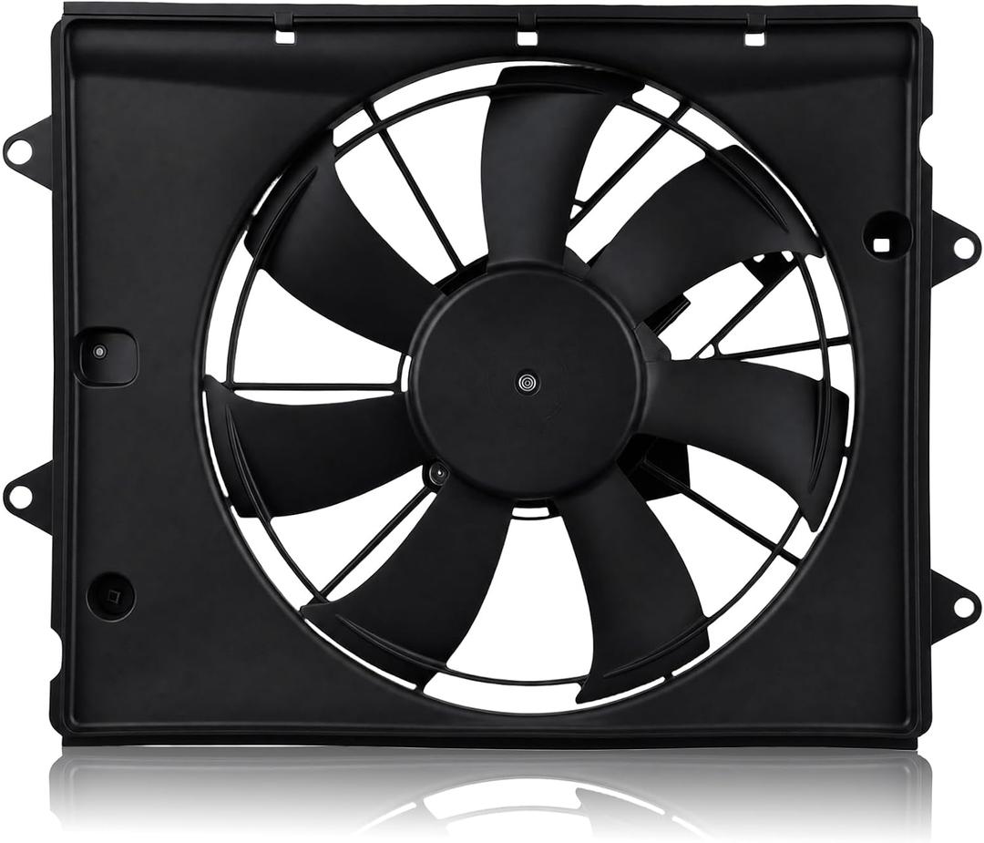 621-967 Radiator Cooling Fan Assembly for 2016 2017 2018 2019 2020 2021 Honda Civic 2.0L Replaces OE HO3115174 190155BAA01