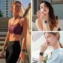 Patenting Sport Silicone Band Compatible with Apple Watch Bands 40mm 38mm 41mm 42mm 44mm 45mm 46mm 49mm Women Men, Waterproof Soft Wrist Strap for iWatch Series 11 10 9 8 7 6 5 4 3 2 1 SE Ultra 2 3 (Denim(#New))