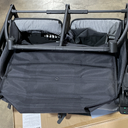 UPPAbaby Minu Duo Side-by-Side Double Stroller - Lightweight + Compact Design for Travel - Easy Fold- From Birth to Toddler - Independent Recline -Greyson(Charcoal Mélange/Carbon Frame/Saddle Leather)