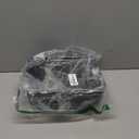 Black Plastic Woven Storage Baskets, 6-Pack Weave Basket Organizer for Kitchen Office Bathroom