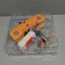 RC Plane, 2.4Ghz Remote Control Airplane with 3 Batteries & 6-axis Gyro Stabilizer, 2 Channel RTF PT-17 RC Toy, Easy to Fly for Beginners Kids Boys Girls Adults (Yellow)