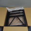 Printer Stand with Storage for Desk, 2 Tier Desktop Printer Table Shelf for Home Office with Wooden Storage Drawer, 15.67" Wide x 11.42" Deep, Multi-Purpose Desk Organizer for Fax Machine, Scanner