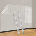 Electrostatic Wall Protective Film, Clear Wall Protector Film, Self-Adhesive Contact Paper, Removable Transparent Static Cling Films for Kitchen Backsplash, Walls (15.75" X 196")