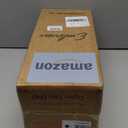 Emliviar 11 Inch Farmhouse Pendant Light Fixture, 1-Light Hanging Kitchen Lighting with Seeded Glass, Brushed Gold Finish, DYE286G2-MIL BG