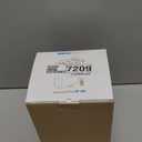 Hang on Back Aquarium Filter, Ultra-Quiet Small Canister Filter,3-Stage Filtration, Bottom Anti-Dry Burn Motor, Extra-Large Filter Media Basket Suitable (110GPHfor 20-40 Gallon)