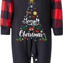 CIYCUIT Family Christmas Pajamas Matching Sets  Buffalo Plaid Holiday PJs for Men, Women, Kids, Baby & Dog (L)