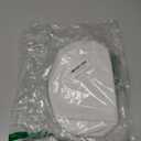 DYSHAYEN Waffle Makeup Pouch Bag, Small Travel Cosmetic Bag, Gifts for Women Bridesmaid,Wedding,Christmas (White)