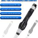 Golf Grip Trainer for Right & Left Hand, Swing Training Aid for Correct Hand Position, Anti-Slip Golf Grip Attachment, Muscle Memory Golf Practice Tool for Beginners & Pros