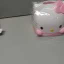 Prettyia Kawaii Pink Kitty Tissue Box for Living Room Bedroom Bathroom car Office,Tissue Dispenser Box, Table Decoration, 6.8 x 6.7 x 6.6