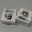 Black Bathtub Drain Tip Toe Tub Conversion Kit Assembly,Wellup Tub Drain Trim Kit with Two Hole Overflow Faceplate,Matte Black