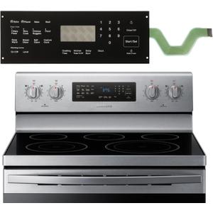 DG34-00020A Range Membrane Switch Touchpad Compatible with Samsung Electric Ranges Ovens, Replaces AP5623392, PS4240764, for NE594R0ABSR, NE59J3420SS, NE59J3420SB, NE59J3421SS, NE595R0ABSR