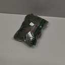 geluboao Bikini Set for Women Solid V Neck Knot Front Push Up High Leg Thong Two Piece Swimsuit (Medium, Army Green)