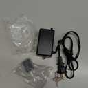 AQUANEAT Aquarium Air Pump for Small Fish Tank up to 10 Gallon, 50 GPH Hydroponic Oxygen Aerator, with Airline Tubing, Air Stone Bubbler, Check Valve