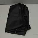 X AUTOHAUX Bimini Top Storage Boot Cover with Light Hole Boat Bimini Storage Bag 600D Polyester Canvas Sun Resist Universal for 3 Bow 4 Bow (85"-90"W, Black)