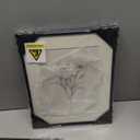 Framed Black and White Botanical Wall Art for Bathroom, Farmhouse Floral Plant Artwork for Bathroom Walls, 4 Piece Minimalist Vintage Picture Prints for Bedroom Kitchen Living Room Wall Decor, 8x10 In