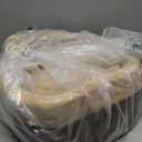 K&H Pet Products Thermo-Kitty Bed Heated Cat Beds for Indoor Cats & Dogs, Calming Warming Pillow Pet Bed, Machine Washable, Removable Heater, Safety Listed - Small 16" Round Mocha/Tan