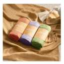 Ankyle Nursery Swaddling Blankets 47" X 47" (Light Color) - Soft Muslin Swaddle Blankets for Baby Girls, Boys - Essential Newborn Swaddle Wraps and Receiving Blankets - Set of 4