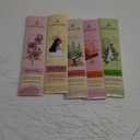 Happy Home Incense Sticks Multipack- (5 Variants) Charcoal Free, Made from Upcycled Flowers | Insense Cozy Warm Sticks Like Vanilla Cake, Balsam Cedar, Rose & Cinnamon | Perfect Incense Gift Set