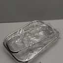 Stainless steel drain basket 6 Quart Strainer Basket & Expandable Rubber Grip Handles - Strain, Drain, Rinse Fruits, Wash vegetables