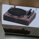 Vinyl Record Player, All-in-one Record Player with Built-in Speakers, Bluetooth Turntable for High Fidelity Sound, Aux-in Functionality, 2 Speed, for Sound Enjoyment and Home Decor
