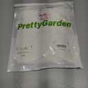 PRETTYGARDEN Lace Long Sleeve Shirts Casual Button Down Going Out Tops Hollow Out Eyelet Blouses 2026 Spring Fashion Clothing(White,Medium) (M)