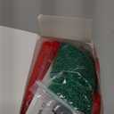 Christmas Crafts for Adults Kids,55 Sets Christmas Beaded Ornament Kit,Including 20 Pcs Wreath with Bell/5 Pcs Tree/30 Pcs Candy Cane,Holiday Tree Decorations Party Supplies