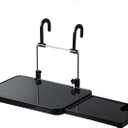 SHUNWEI New Multi-Functional Car Vehicle Seat Portable Foldable Car Seat Back Pc Mount Tray Black Table Laptop Notebook Desk Table Car Dining Food Drink Desk Cup Holder
