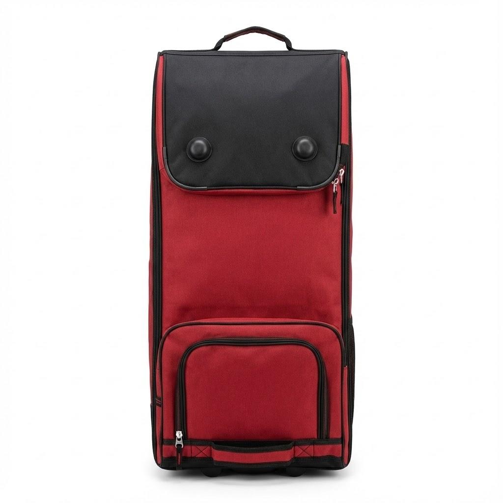 30" h x 13" L x 12" W, 6. 6 lbs.
77. 0L duffel volume capacity
Built for outdoor adventure and long vacations
Spacious main voluminous compartment
6 pockets for ease of travel, convenience, and better organization