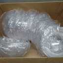 Syhood 10 Pcs Christmas Large Fillable Ornaments Plastic Balls, 7.87 Inch