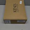 KENES Brushed Gold Tub and Shower Trim Kit, Square Tub Shower Faucet Set Complete with 6-Inch Rainfall Shower Head and Tub Spout, KE-6025A-4 (Shower Valve Included)