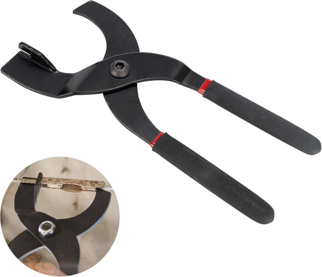 44220 Emergency Brake Tool - Drum Parking Brake Cable Removal Release Plier Tool Compatible With Drum Brake Applications As Well As Vehicles With Rear Disc Brakes