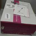 Steam Mop, 12-in-1 Powerful Handheld Steam Cleaner, 260F Floor Steamer, 440ml Large Tank, 23FT Power Cord, Flexible Hose, 3-Level Control, Multi-Purpose for Hardwood, Tile, Grout, Windows (Magenta & Gray)