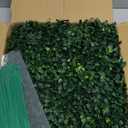 Artificial Grass Wall Panel,10"x 10"(8P) 4-Layer Leaf UV-Anti Greenery Faux Boxwood for Indoor,Outdoor Patio Balcony Privacy & Ivy Fence Covering Privacy, Garden, Backyard Wall Backdrop Decor