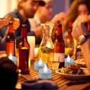 YIWER 24pcs Flameless Tea Lights Candles Realistic LED Flickering Operated Pumkin LED TeaLights Candles Long Lasting Electric Fake Candles Decoration for Party and Gifts Ideas (Cold White)