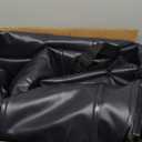 Air Mattress Queen with Built in Pump,18'' Inflatable Mattress 2 Mins Self-Inflation/Deflation,Thicker Blow up Mattress Leak-Proof,Flocked Top Air Bed with Storage Bag for Home, Camping & Guests (Grey)