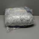 YUDANSI Calming Cat Beds for Indoor Cats - Plush Fluffy Hooded Cave Nest, Anti-Slip Self-Warming Pet Beds, Washable Built-in No-Collapsing Support (Grey-50cm/20in)