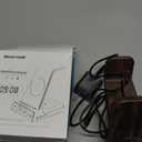 Wireless Charger for Samsung Charging Station, 3 in 1 Android Phone Charger for Galaxy S25 Ultra/S24 Ultra/S23/Flip7, Galaxy Watch 8/8 Classic/Ultra/7/6/5, Galaxy Buds 3 Pro/3 (Woodgrain)