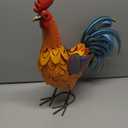 Rooster Statue Chicken Sculpture Garden Decoration Metal Yard Art for Yard Outdoor Decoration