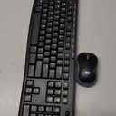 Logitech MK270 Full Size Wireless Keyboard and Mouse Combo - Black
