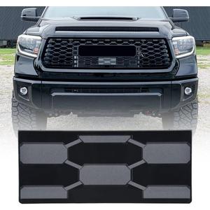 DOOD Front Grille Sensor Cover for toyotaTundra 2018 2019 2020 2021 Trd Pro Tundra Radiator Grill Garnish TSS Front Sensor Cover Replace 53141-34010