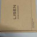 LISEN for iPad Stand Holder Adjustable Tablet Stand for Desk, 2026 for iPad Accessories Rotating Display Stand PC Office Accessories for Desk Women Kindle Table Mount/PS/Switch iPhone 12.9"-4.7" (Black)