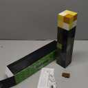 Light-up Wall Torch - Batteries & USB Pluggable Night Lamp - Hand Held or Wall Mount Lighting Torch 7-Color Night Light