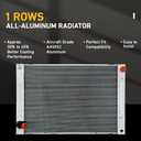 SBR13004 Radiator Condenser Assembly for 2007-2013 Infiniti G37 G35 2008 2009 2010 2012 for 2010-2020 Nissan 370Z