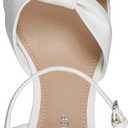 Marc Fisher Women's Deren Heeled Sandal, White, US 6
