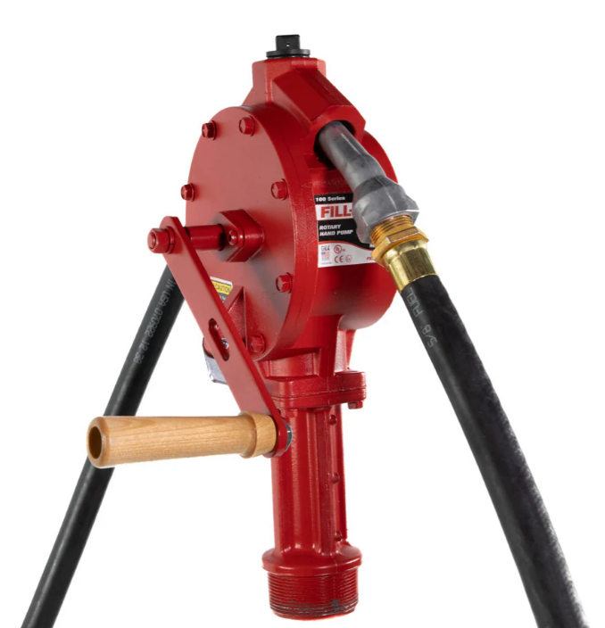 FILL-RITE Rotary Hand Pump Kit with Nozzle Spout