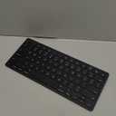 OMOTON Bluetooth Keyboard Compatible with Mac, Compact Wireless Keyboard Compatible with MacBook Pro/Air, iMac, Mac mini/Pro Laptop and PC, Dark Black