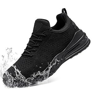 LARNMERN Men Non Slip Work Sneakers Water Resistant Food Service Zapatos Trabajo Antideslizantes Walking Shoes Waterproof Shoes Slipon, Black 10.5 LARNMERN Men Non Slip Work Sneakers Water Resistant Food Service Zapatos Trabajo Antideslizantes Walking Shoes Waterproof Shoes Slipon, Black 10.5