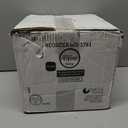 Organic Square Plates Black Gold Rim Combo 7.25" + 10" Case of 128 (4 packs x 32)