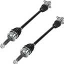 SCITOO Rear Pair (2) CV Axle Assembly For Lexus,For Toyota 2010-2022 | 2PCS CV Drive Half Shaft For Highlander,For RX450h,For RX450hL Replaces OE NCV69214 Rear Left Right